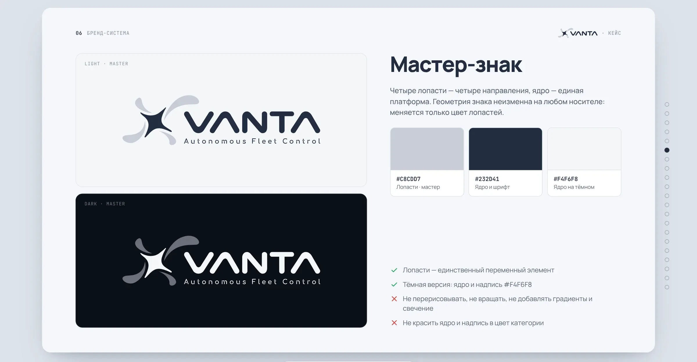 Мастер-знак – слайд презентации