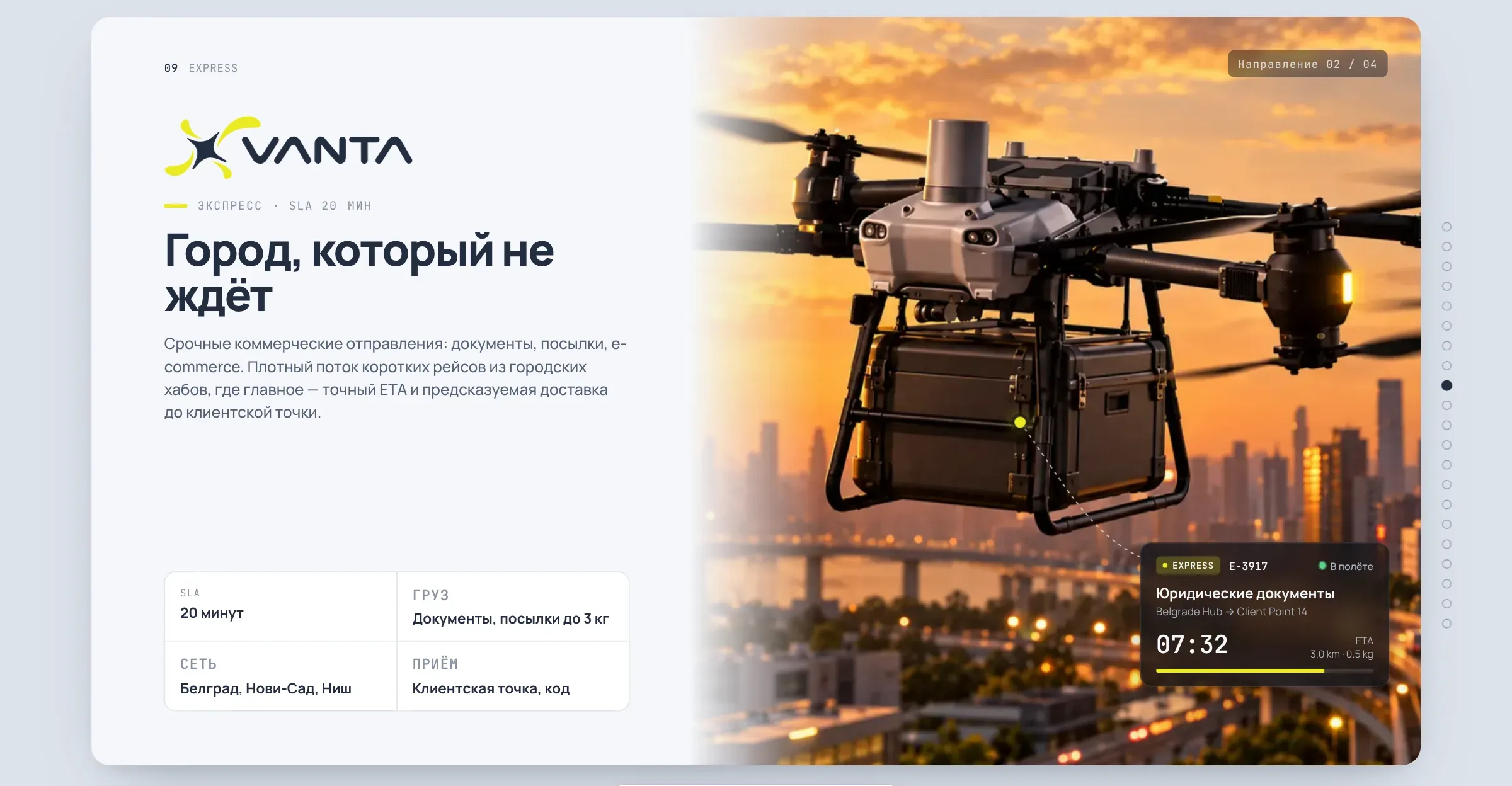 EXPRESS: город, который не ждёт – слайд презентации